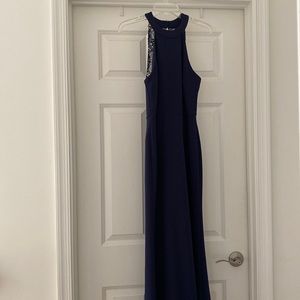 🌟Lulus dark navy blue evening gown!🌟